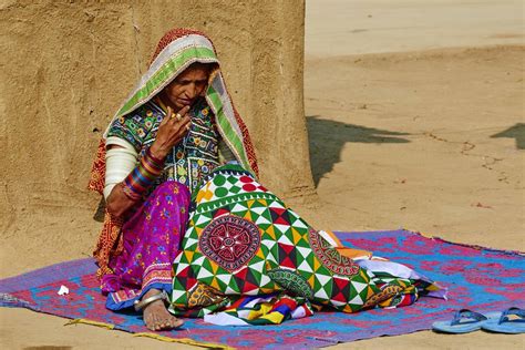 Tribal Rabari Women Of Kutch In Western India And Their Stunning Hand Embroidery Work The