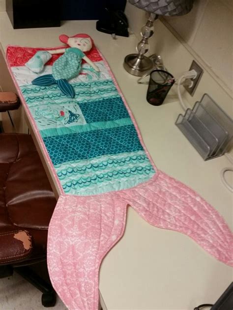 Love Love Love This Mermaid Blanket With Matching Doll Mermaid