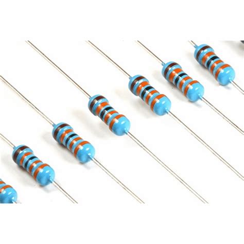 14w 1 Metal Film Resistor 51k Ohm 10 Pack