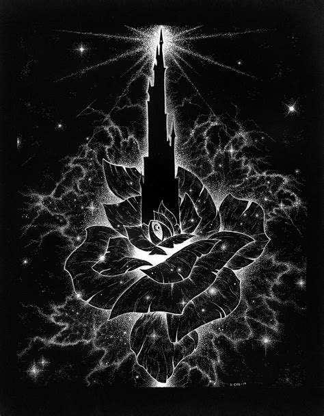 Dark Tower Art The Dark Tower Series Illustration Pen And Ink Ink