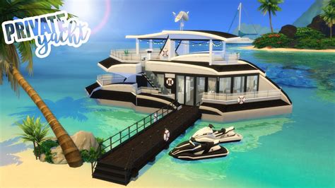 The Sims 4 Mega Yacht