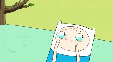 Adventure Time Crying  Find And Share On Giphy