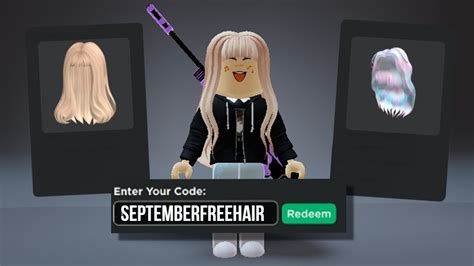 How To Get Free Hair On Roblox New Youtube