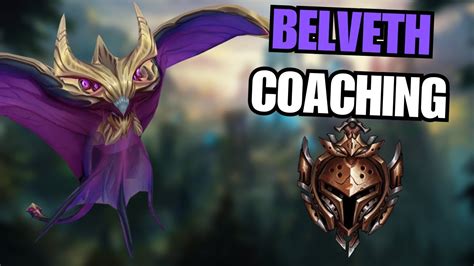 Belveth Jungle Coaching Bronze 3 Season 13 V139 Youtube