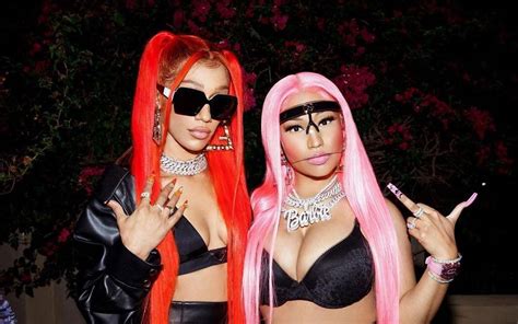 Nicki Minaj And Bia Celebrates Whole Lotta Money Going Platinum Urban Islandz