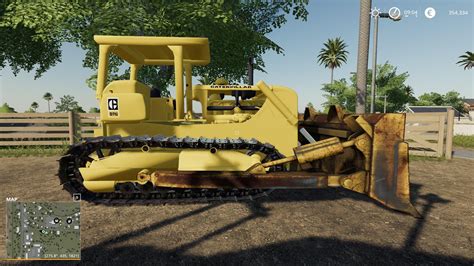 Cat D7 V1000 Fs 19 Forklifts And Excavators Farming Simulator 2019