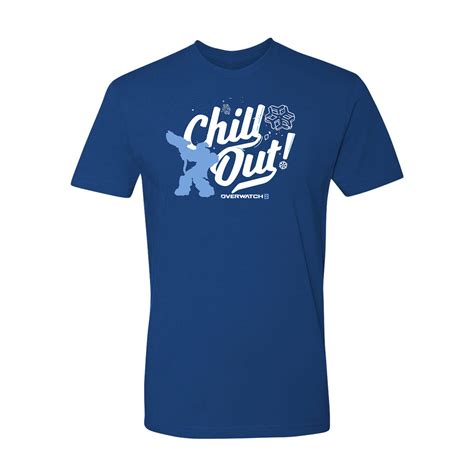 Overwatch 2 Mei Chill Out Royal Blue T Shirt Blizzard Gear Store