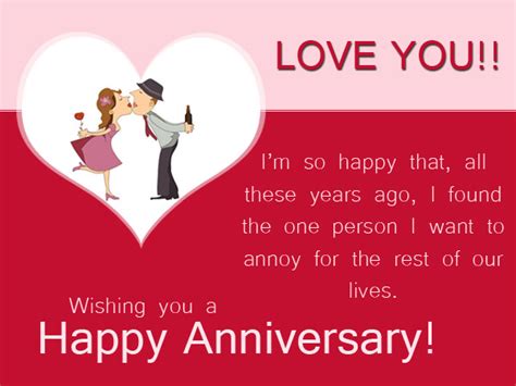 This is a collection of funny marriage anniversary wishes, some for your own partner and some for friends or family. Funny Wedding Anniversary Wishes Quotes And Sayings Pictures With Messages - Wedding Anniversary ...