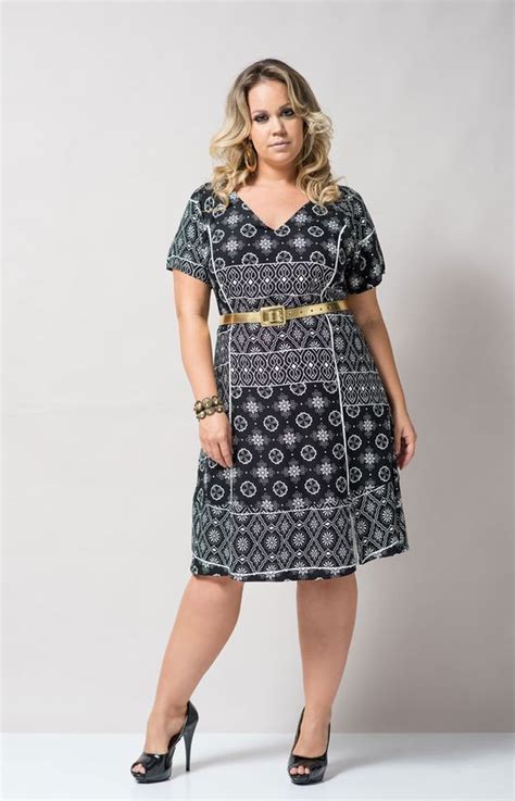 Os Melhores Modelos De Vestido Plus Size Moda Para Gordinhas