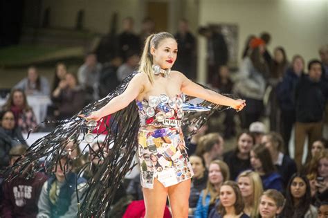 Slideshow: Trashion Show proves that your trash is another's fashion treasure | News | Bates College