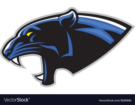 Black Panther Head Logo