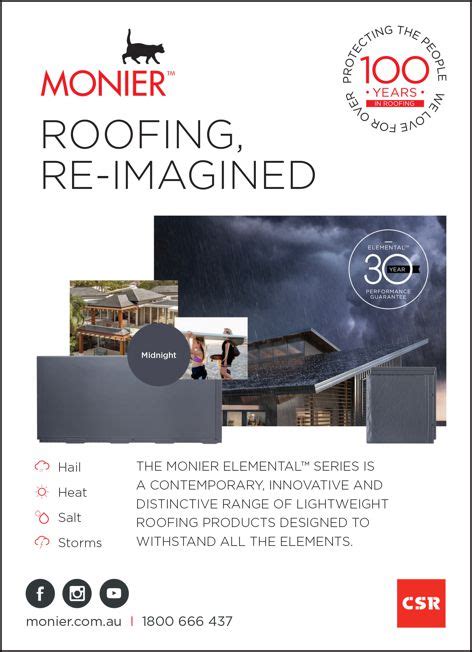Monier Elemental Roofing By Csr Monier By Monier Roofing