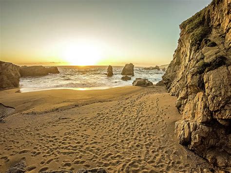 Soberanes And Cliffs On Pacific Ocean Coast California Photograph By