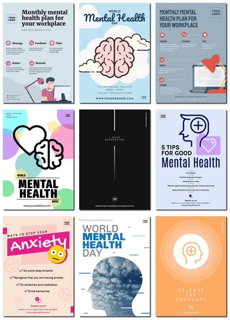Customize Printable Mental Health Awareness Posters Online