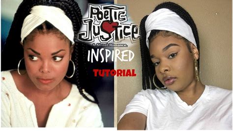 Poetic Justice Vibes Janet Jackson Makeup Hair Transformation Youtube