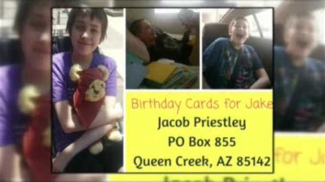 This will be effective from 25.11.2019 Arizona boy battling terminal illness seeks birthday cards - 6abc Philadelphia