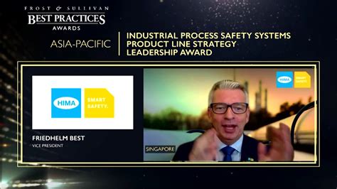 2020 Asia Pacific Frost And Sullivan Best Practices Awards Hima Youtube