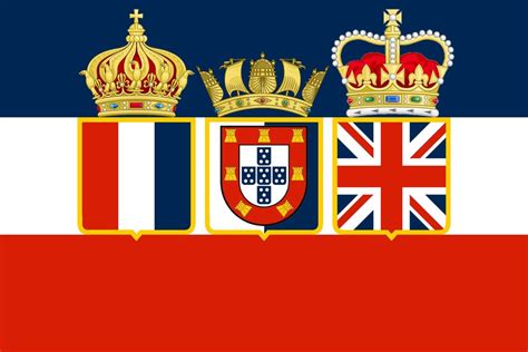 Flag Of The New Tripple Entente A Patauth Military Political