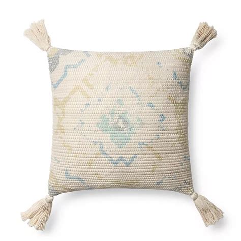 Magnolia Home By Joanna Gaines Laura Square Multicolor Throw Pillow
