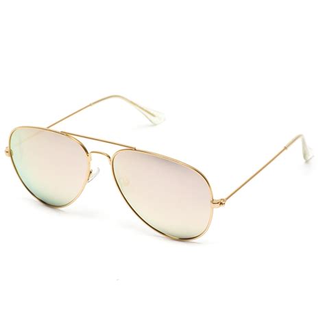 Wearme Pro Premium Classic Fashion Design Polarized Lens Aviator Sunglasses Gold Fram Gold