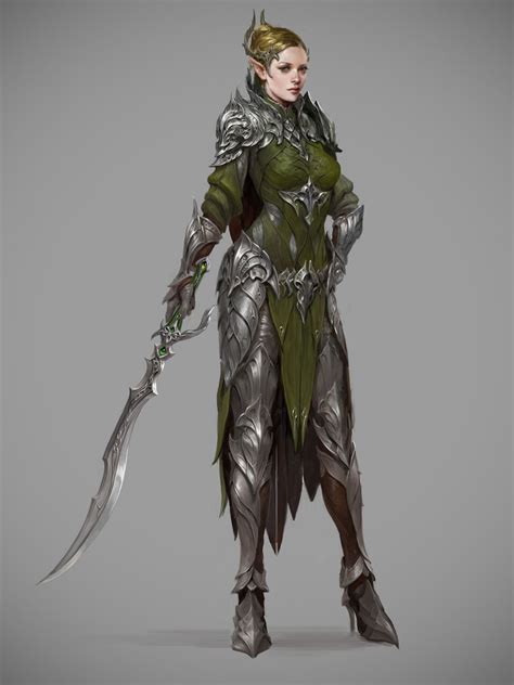 Elven Knights Costume For Archeage Sungryun Park Knight Costume