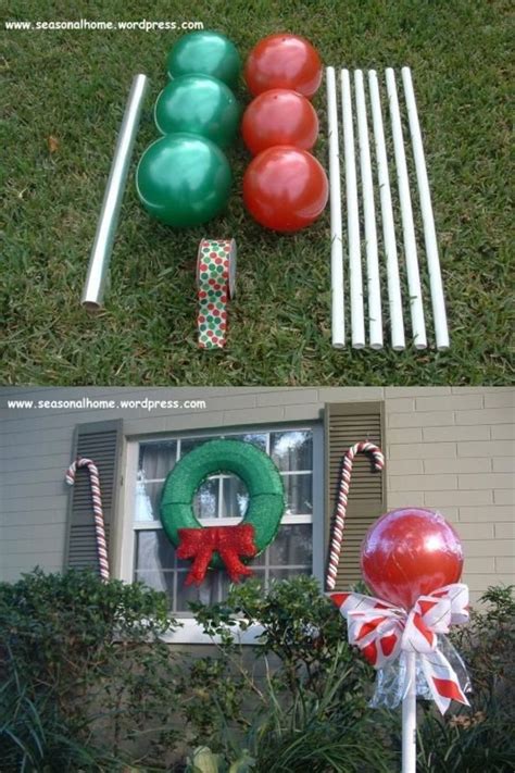 90 Easy Diy Outdoor Christmas Decorations Christmas Yard Decorations