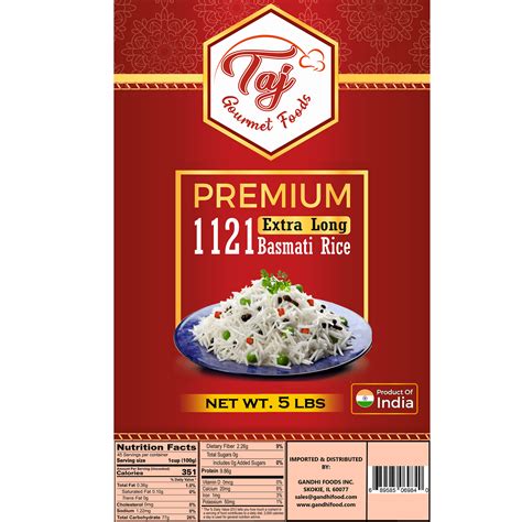 India gate basmati rice premium 5kg 5kg. TAJ Premium 1121 Basmati Rice, Extra Long Grain #43118 ...