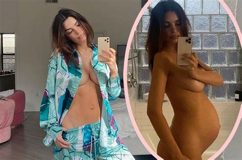 Emily Ratajkowski Shows Off FLAT Stomach Just Days After Giving