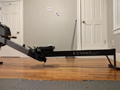 Concept2 Rower Seat Rolls Forward How Do You Fix The Downward Angle