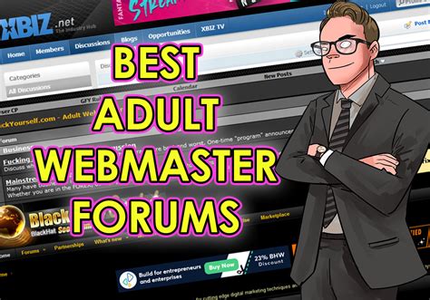 Top Adult Webmaster Forums Message Boards