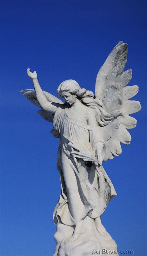 Angel Statue By ~sleepwalker Cemetery Angels Cemetery Art Cemetery
