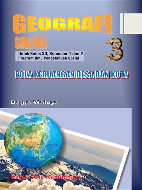 Buku Geografi Pola Keruangan Desa Dan Kota