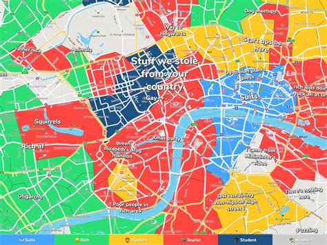Klovat Hubený Užitečný London Suburbs Map Box Pokořit Rezervovat