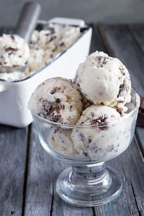 No Churn Chocolate Chip Ice Cream Recipe An Italian In My Kitchen