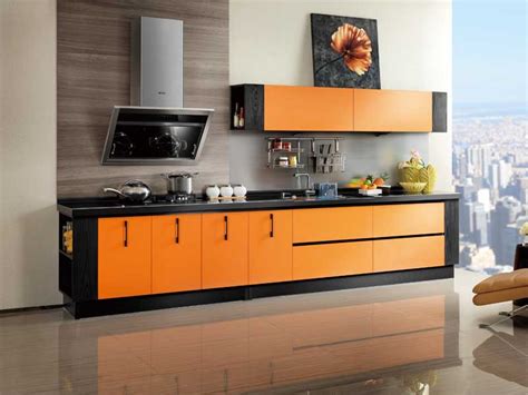 Melamine material is ideal for modern kitchens. Laminate kitchen cabinets design ideas | Czytamwwannie's