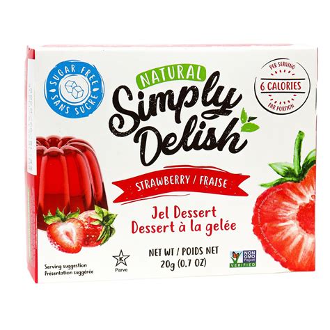 simply delish sugar free strawberry jel dessert low carb keto dessert