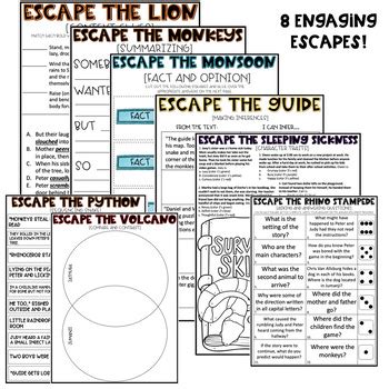 Don't print them double sided as it will be harder to read and follow the sections). Jumanji Escape Room (Printable Only) by Simply Engagement ...