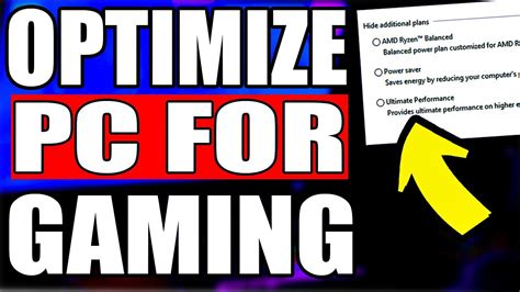 How To Optimize Your Pc For Gaming How To Optimize Pc For Best