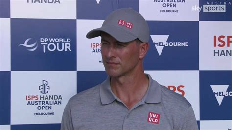 Australian Open Adam Scott Leads After Eagle On 18th Jiyai Shin Leading Womens Event Golf