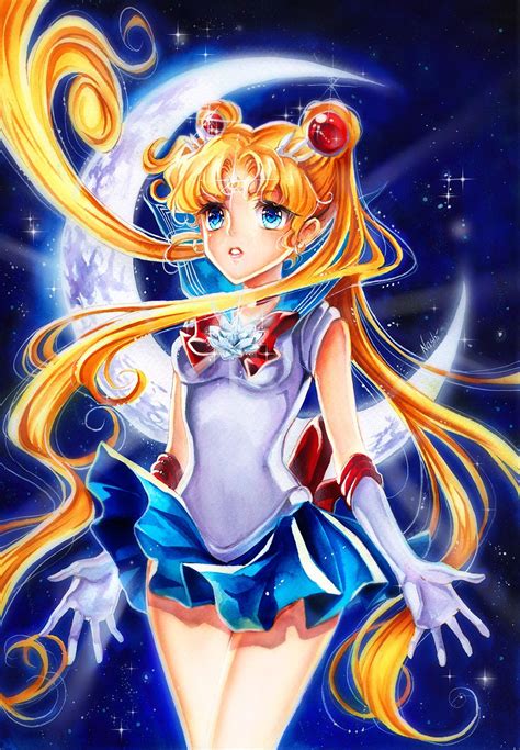Sailor Moon Crystal By Naschi Deviantart Com On DeviantART Sailor Moon Wallpaper Sailor Moon