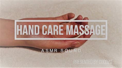 【asmr Hand Care Massage】2020 0407 Youtube