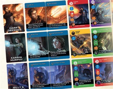 Tabletop Spotlight Dresden Files Cooperative Card Game Bell Of Lost