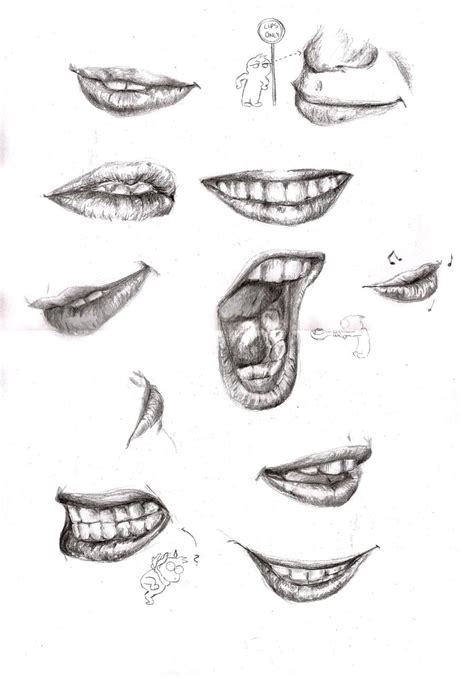 How To Draw Female Lips Cartoon K Nem