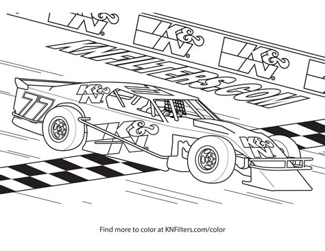 Racing Car Drawing For Kids At Explore Collection