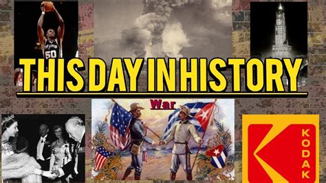 This Day In History April 24th - YouTube