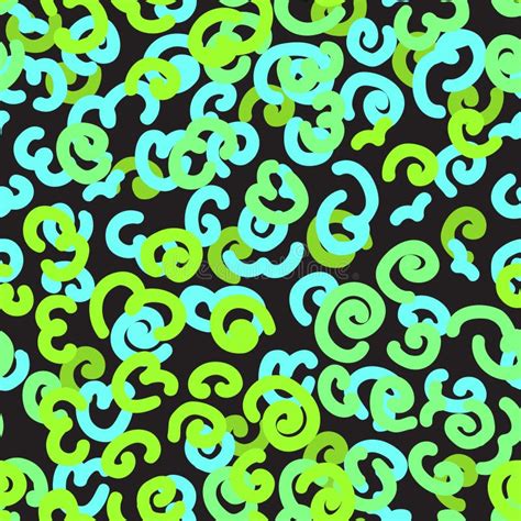 Swirling Green Background Stock Illustration Illustration Of Coloured