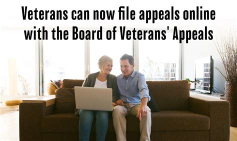 Veterans can now file an appeal online with the Board of Veterans