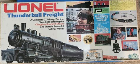 Vintage 1975 Lionel Thunderball Freight Train Set 1531 027 Guage Usa Ebay