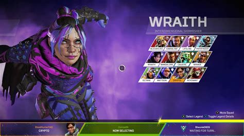 Apex Legends Wraith Twitch Prime Skin Added Forgotten In The Void