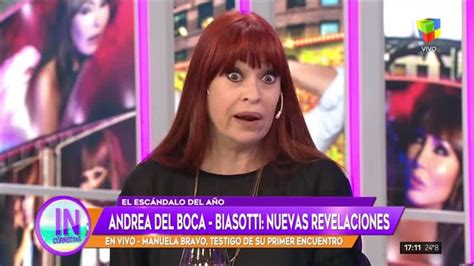 Habló Manuela Bravo La Celestina Entre Andrea Del Boca Y Ricardo
